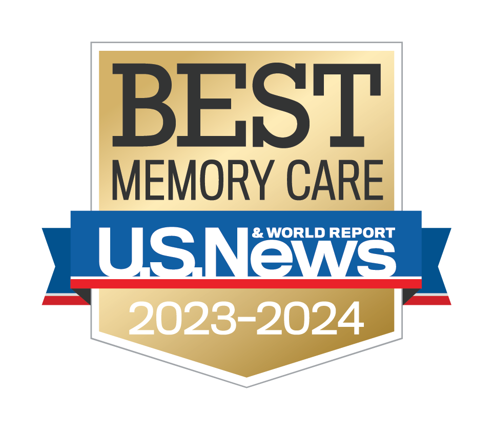 US News & World Report Best Memory Care badge