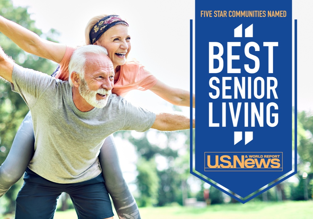 U.S. News & World Report recognized more than 50 Five Star communities in its recent “Best Senior Living” rankings